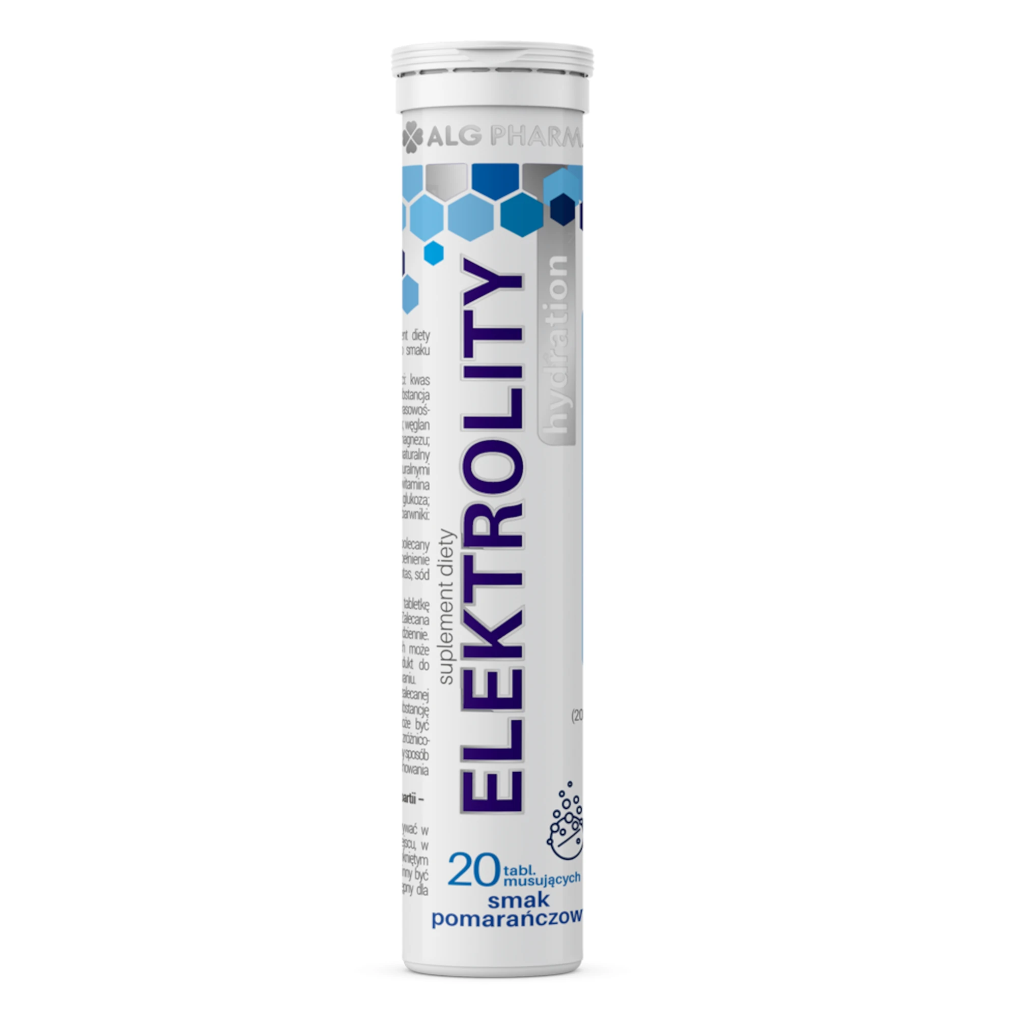 Alg Pharma Elektrolity hydration, 20 tabletek musujących zdjęcie