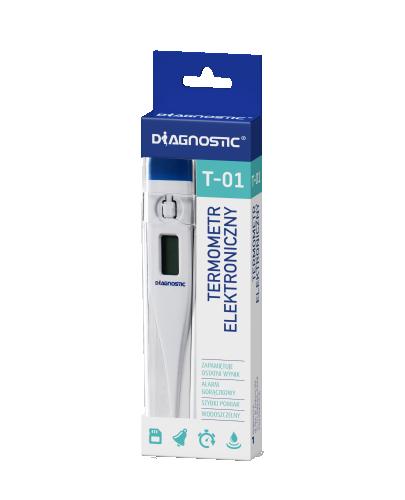 Diagnostic termometr elektroniczny T-01, 1 sztuka zdjęcie
