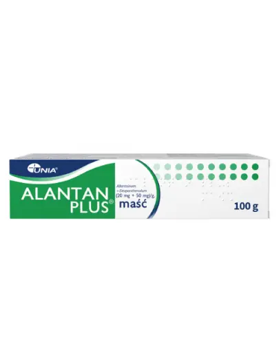 Alantan Plus, maść, 20 mg+50 mg/g, 100 g zdjęcie