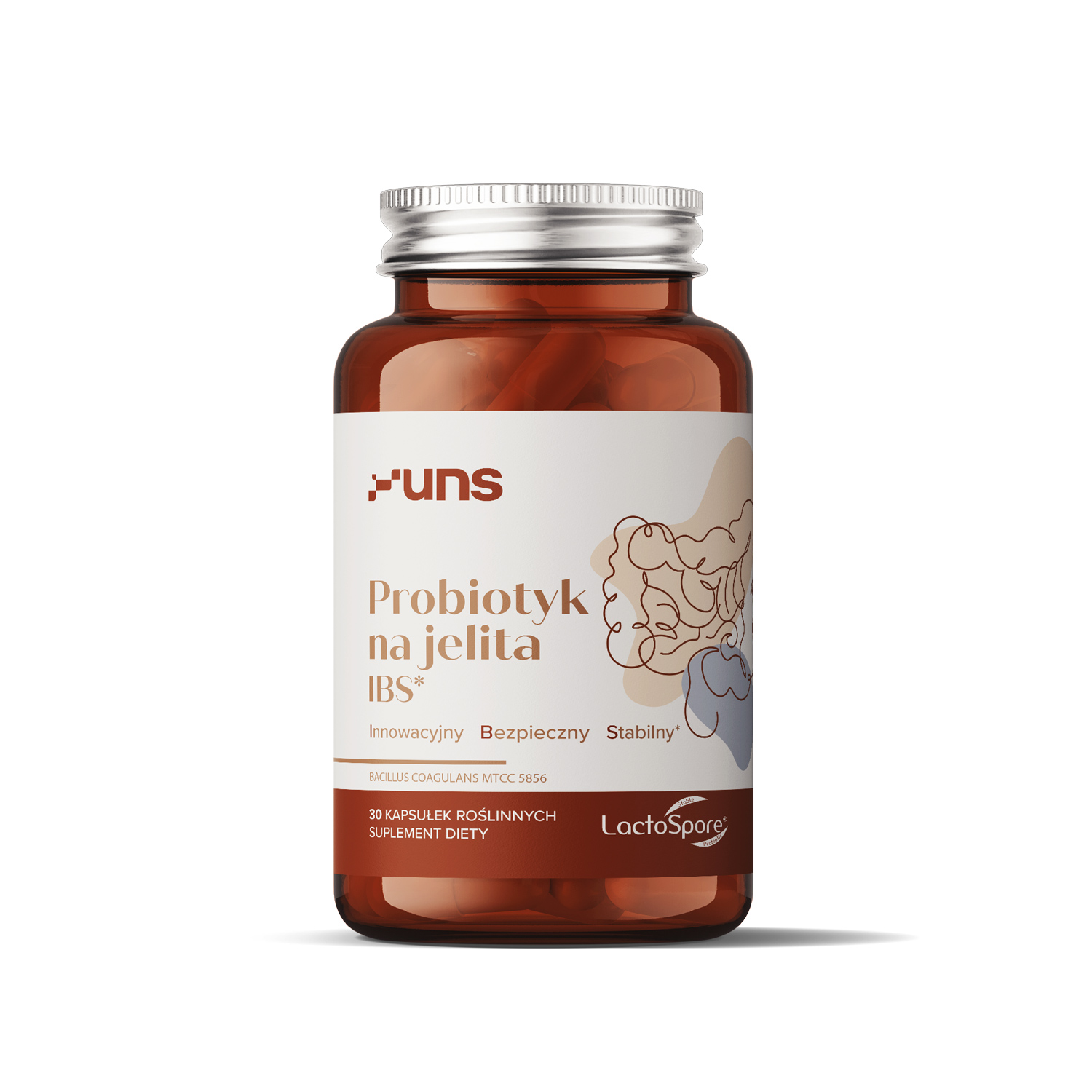 Uns Probiotyk Na Jelita IBS, 30 kapsułek zdjęcie