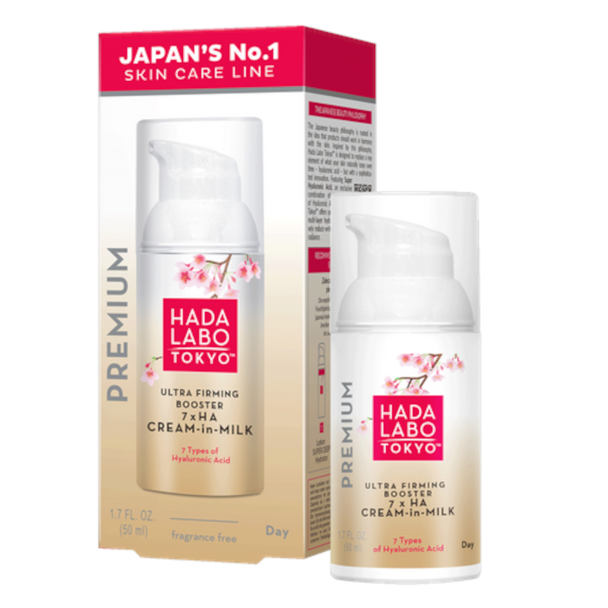 Hada Labo Tokyo, Day Cream Int, krem na dzień odmładzający, ujędrniający, 50 ml zdjęcie