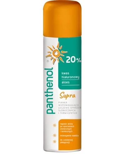 Panthenol 20% Supra pianka wspomagająca leczenie oparzeń słonecznych 150 ml zdjęcie