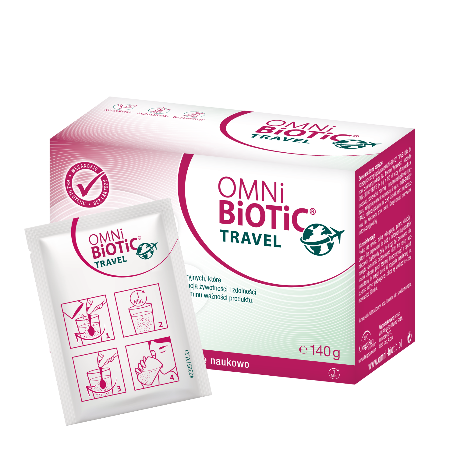 Omni-Biotic Travel, proszek, 28 saszetek