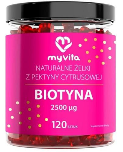 MyVita Biotyna Żelki, 120 sztuk zdjęcie