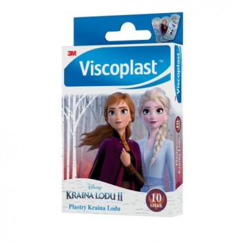 Viscoplast Kraina Lodu zestaw plastrów 10 sztuk