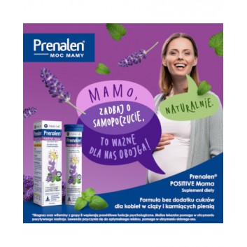 Prenalen Positive Mama, 20 tabletek musujących
