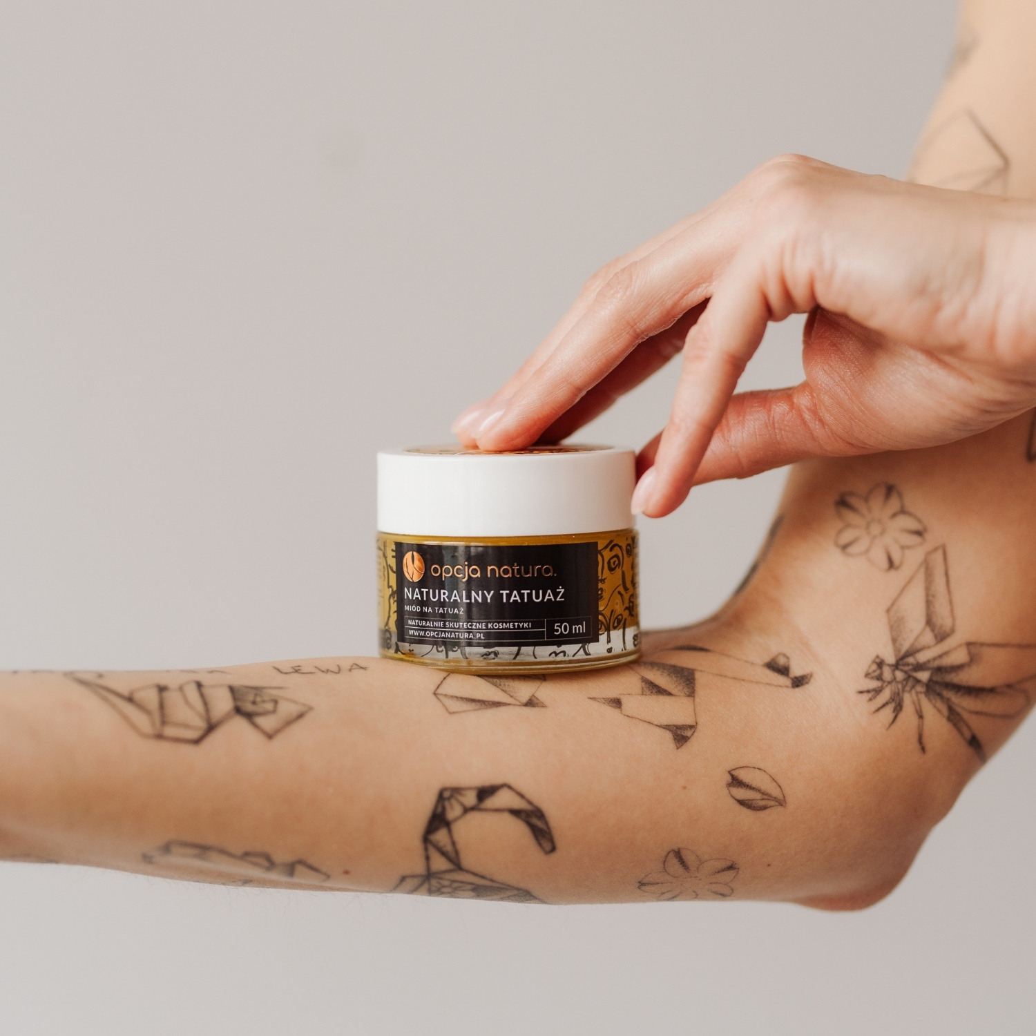 Opcja Natura Naturalny Tatuaż Miód na tatuaż, 50 ml