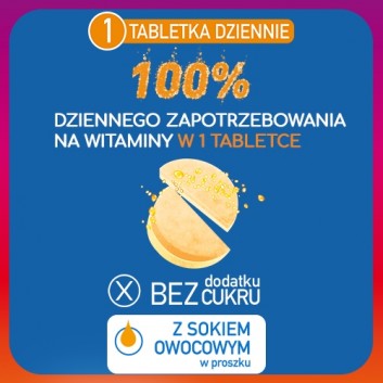 Plusssz 100% Multiwitamina + Minerały 20 tabletek musujących