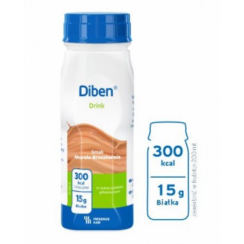 Diben Drink smak morela-brzoskwinia 4 x 200 ml