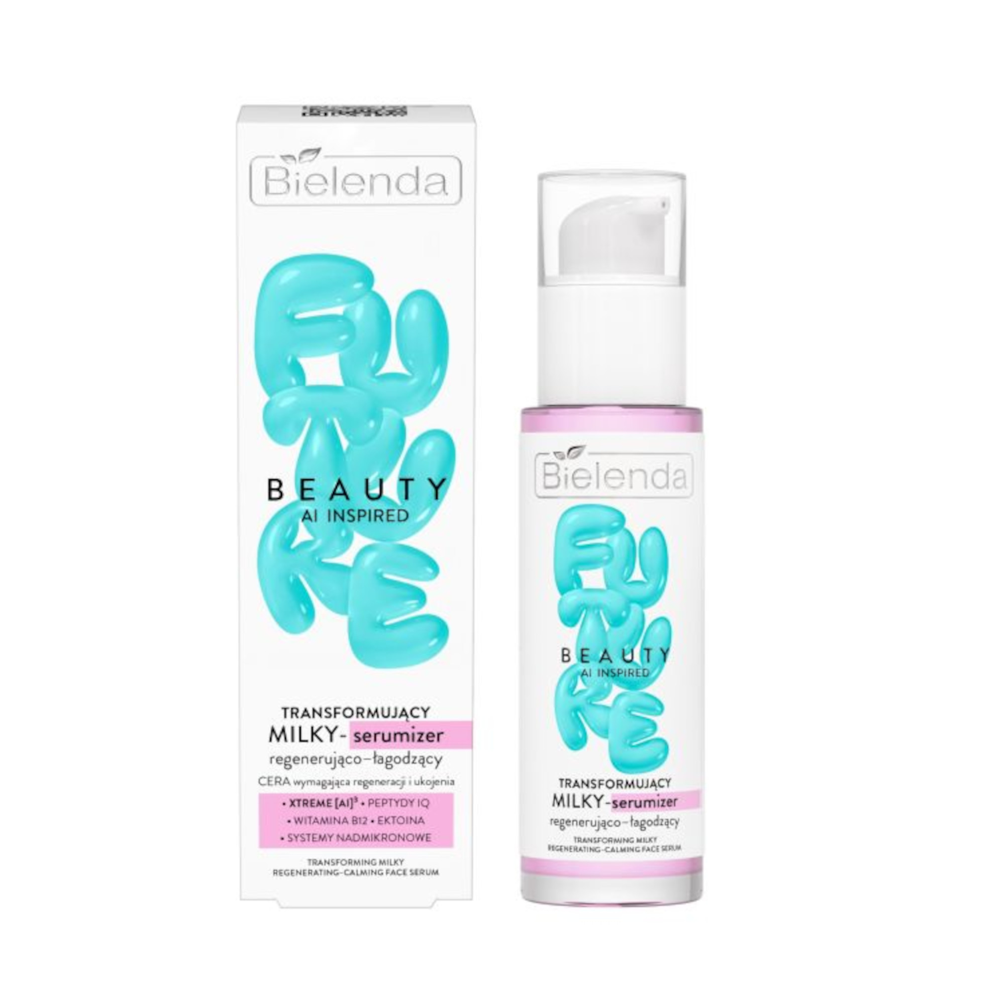 Bielenda Future Beauty, transformujacy milky-serumizer regenerująco-łagodzący, 30 ml zdjęcie