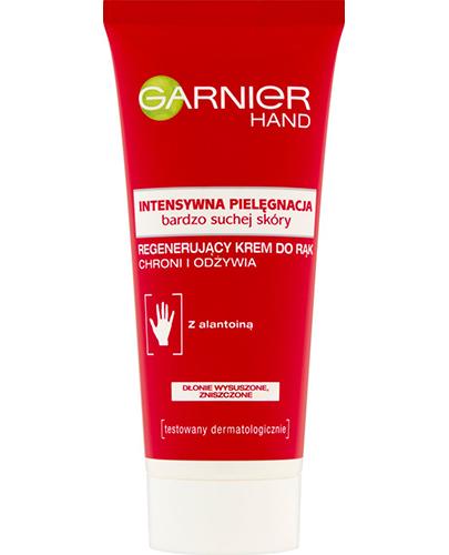 GARNIER HAND INTENSYWNA PIELĘGNACJA Regenerujący krem do rąk z alantoiną - 100 ml zdjęcie