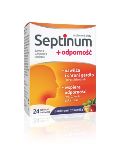 Septinum + Odporność, tabletki do ssania, 24 sztuki zdjęcie