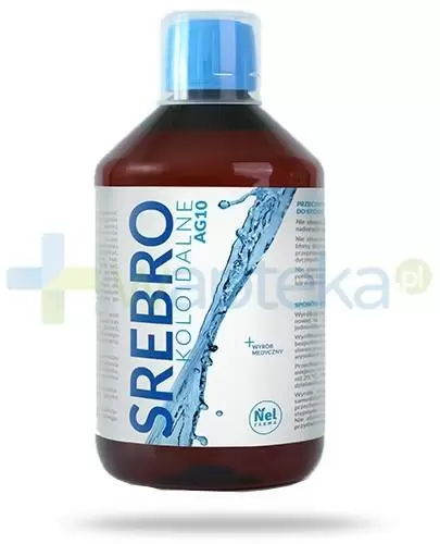 Srebro Koloidalne AG10 500 ml Nelfarma zdjęcie