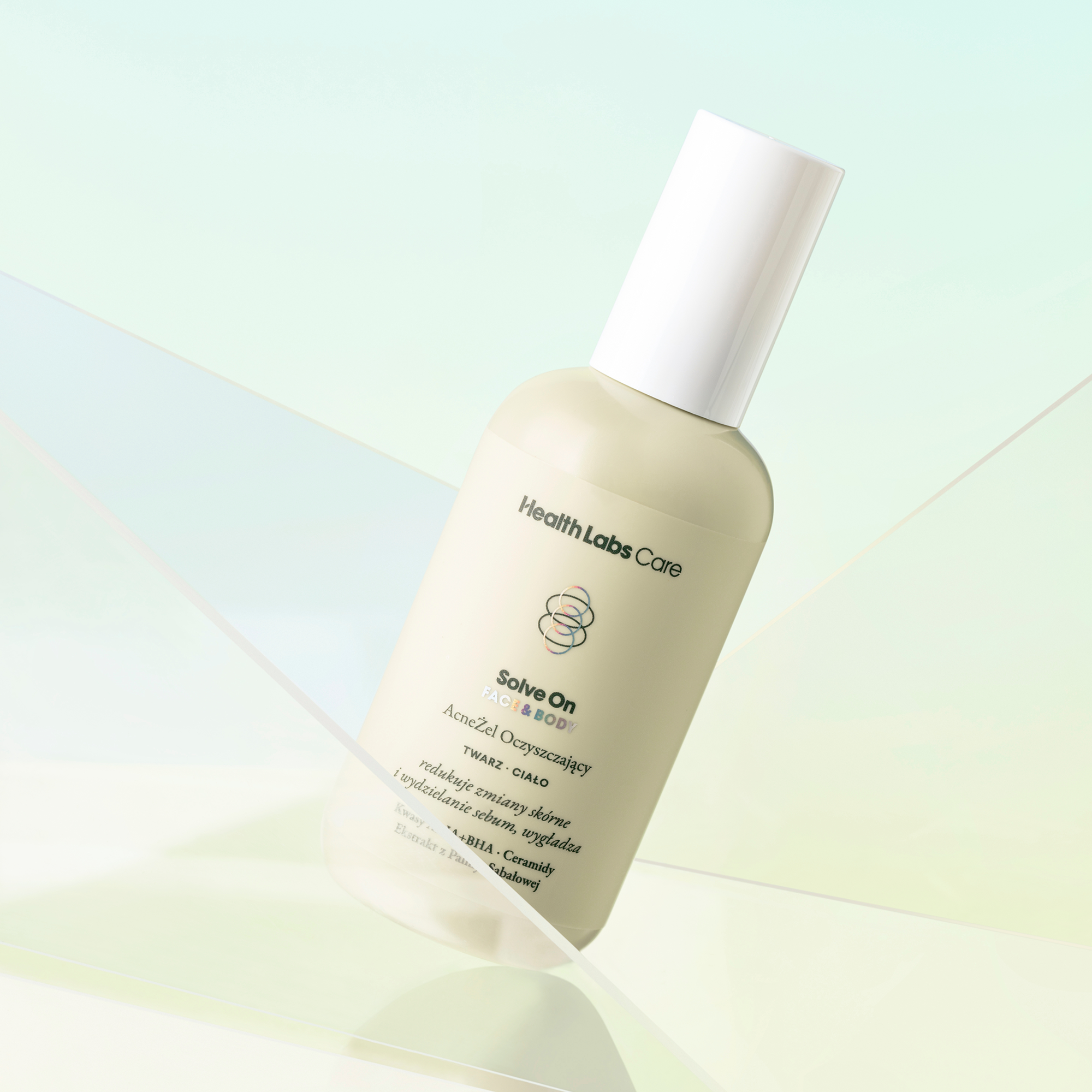 Health Labs Care, Solve On Face&Body Acne, żel oczyszczający, 200 ml