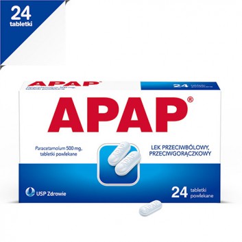 Apap 500mg 24 tabletki