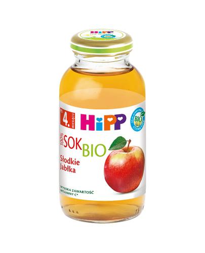 HiPP BIO Słodkie jabłka sok 100% po 4 miesiącu - 200 ml  zdjęcie