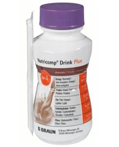 NUTRICOMP DRINK PLUS O smaku czekoladowym - 200 ml zdjęcie