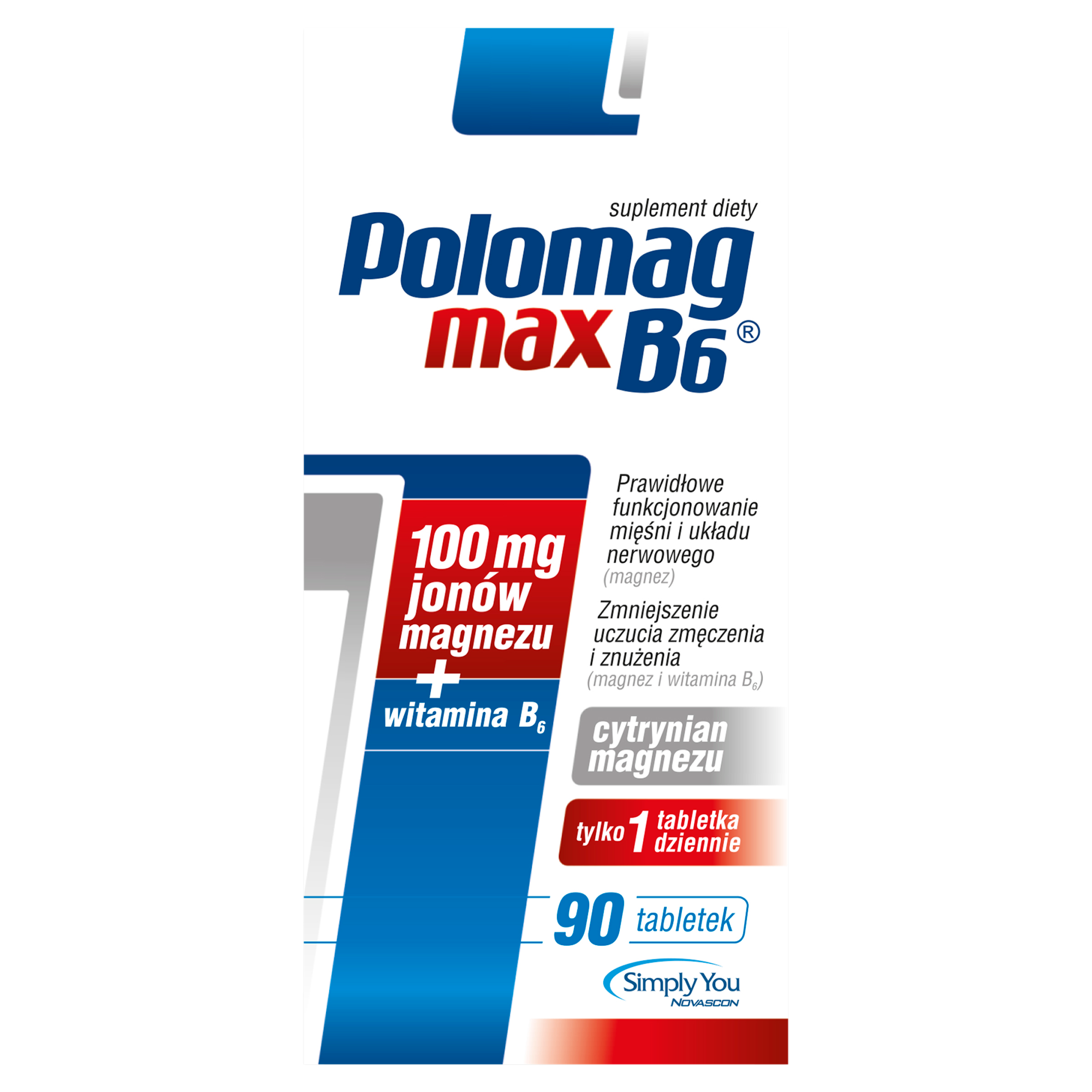 Polomag B6 Max 90 tabletek zdjęcie