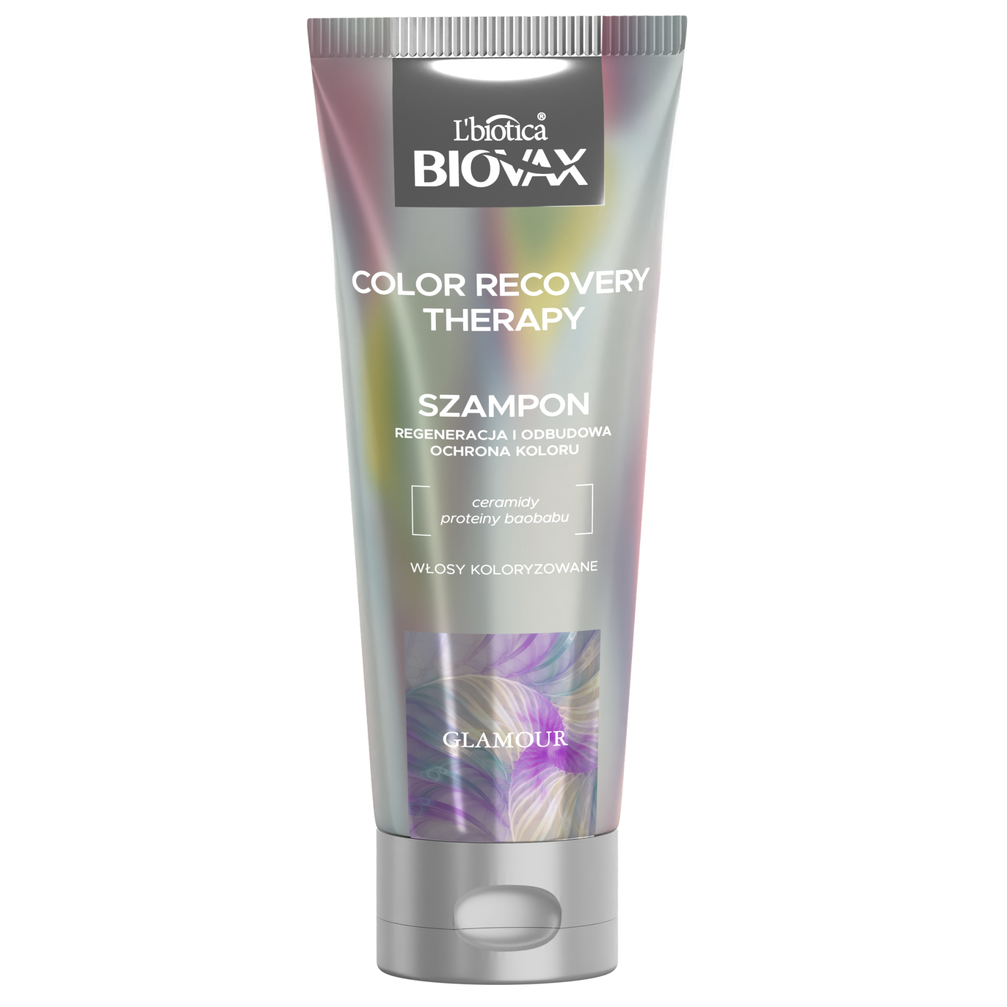 Biovax Recovery Color Therapy Intensywnie regenerujący szampon ochronny włosy koloryzowane, 200 ml zdjęcie