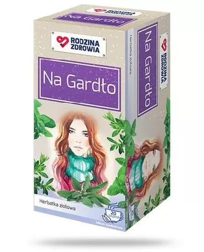 Rodzina Zdrowia Herbatka Na Gardło 20 saszetek zdjęcie