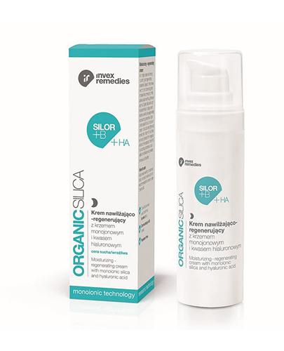 Invex Remedies Organic Silica Silor +B +HA Nawilżająco - Regenerujący krem na noc z krzemem organicznym i kwasem hialuronowym - 30 ml - cena, opinie, skład zdjęcie