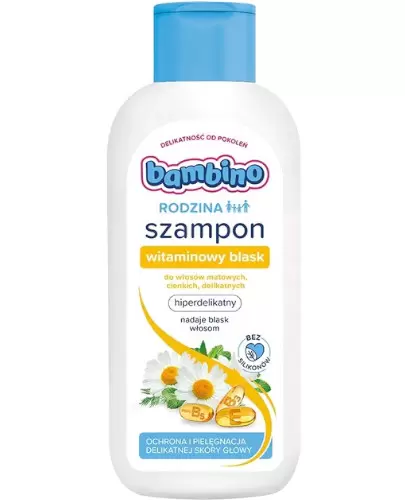 Bambino Rodzina szampon witaminowy blask 400 ml zdjęcie