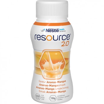 Resource 2.0 preparat odżywczy w płynie smak morelowy 4x 200 ml