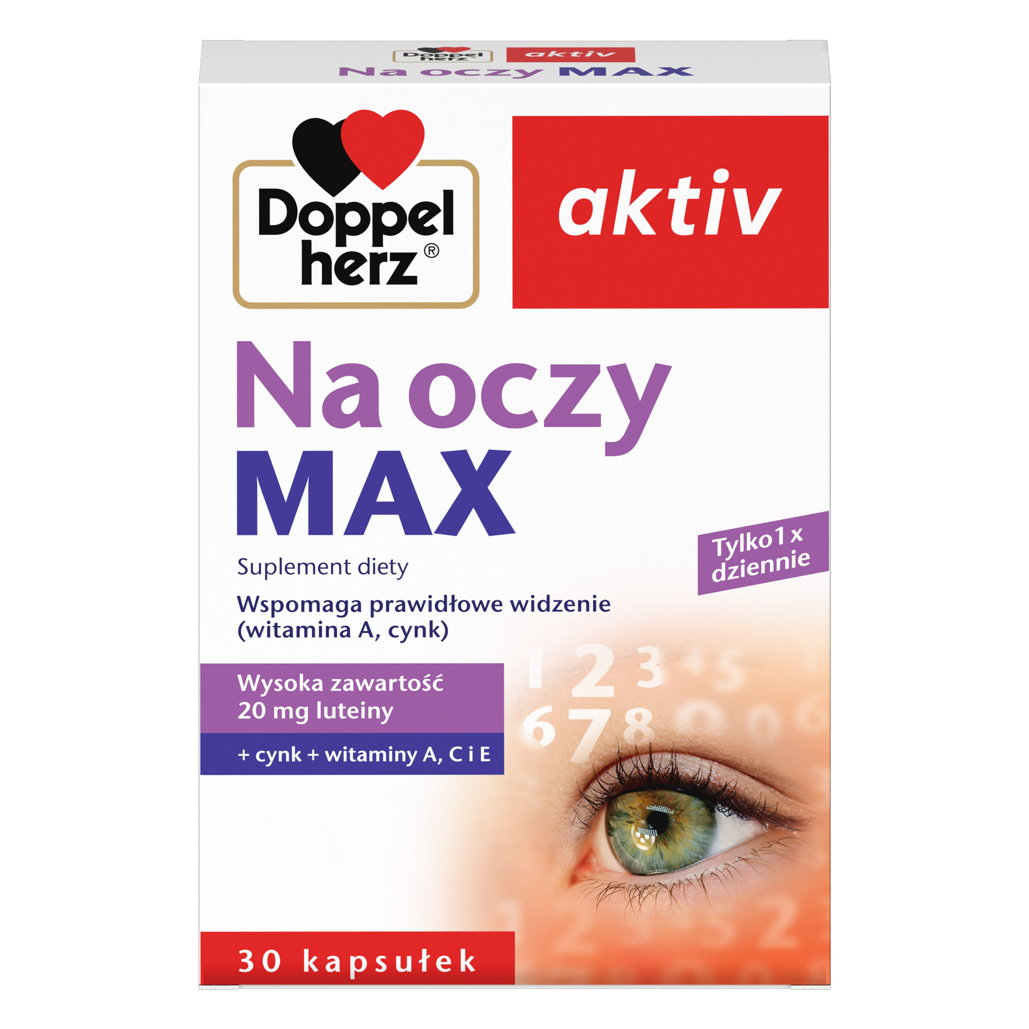 DoppelHerz Aktiv Na oczy MAX 30 kapsułek zdjęcie