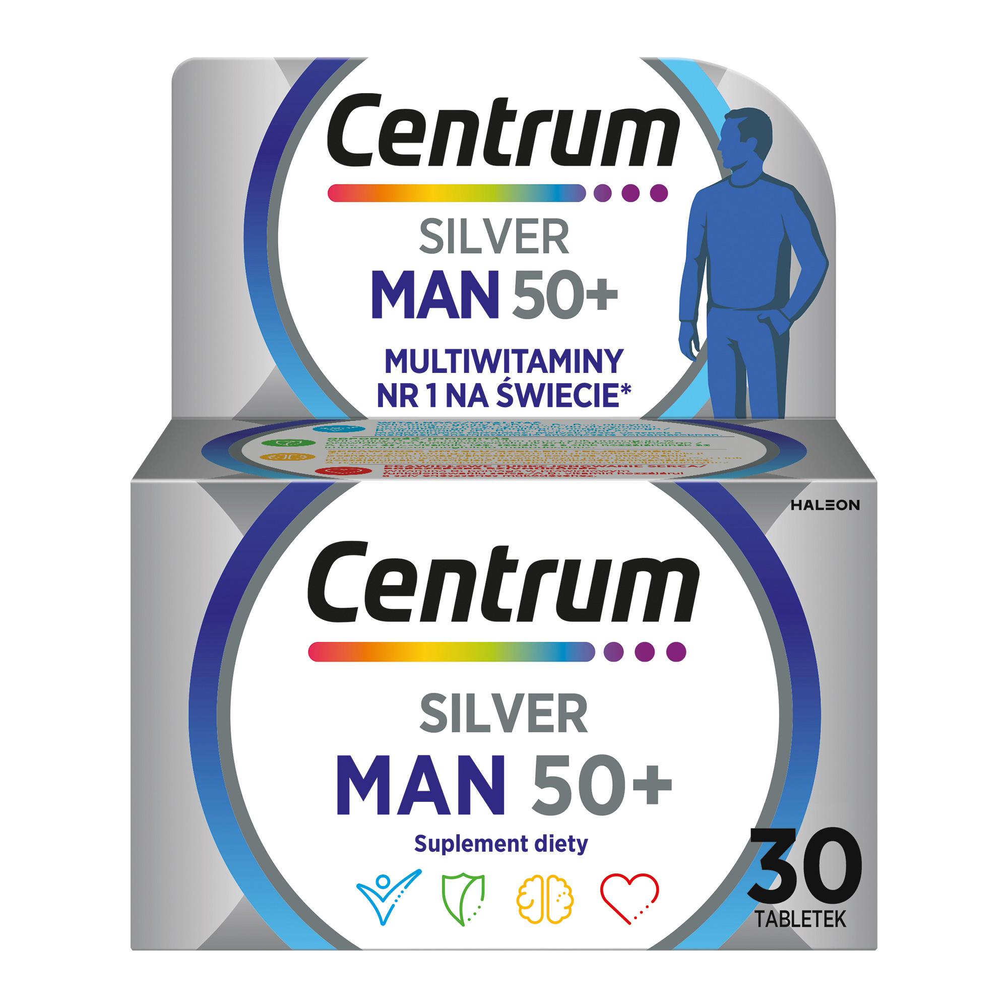 Centrum MAN 50+ 30 tabletek zdjęcie