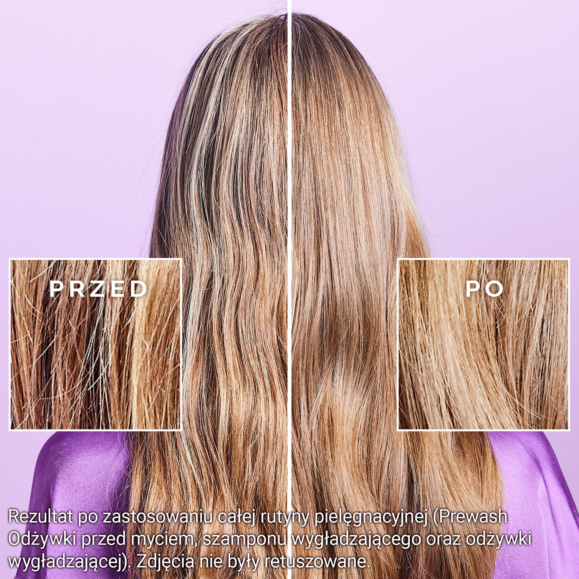 Nuxe Hair Prodigieux, Zestaw wygładzający szampon, 200 ml + wygładzająca odżywka, 200 ml