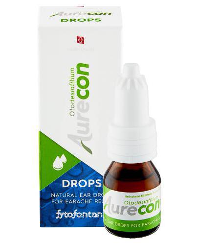 Fytofontana Aurecon Drops Krople do uszu, 10 ml, cena, opinie, właściwości  zdjęcie