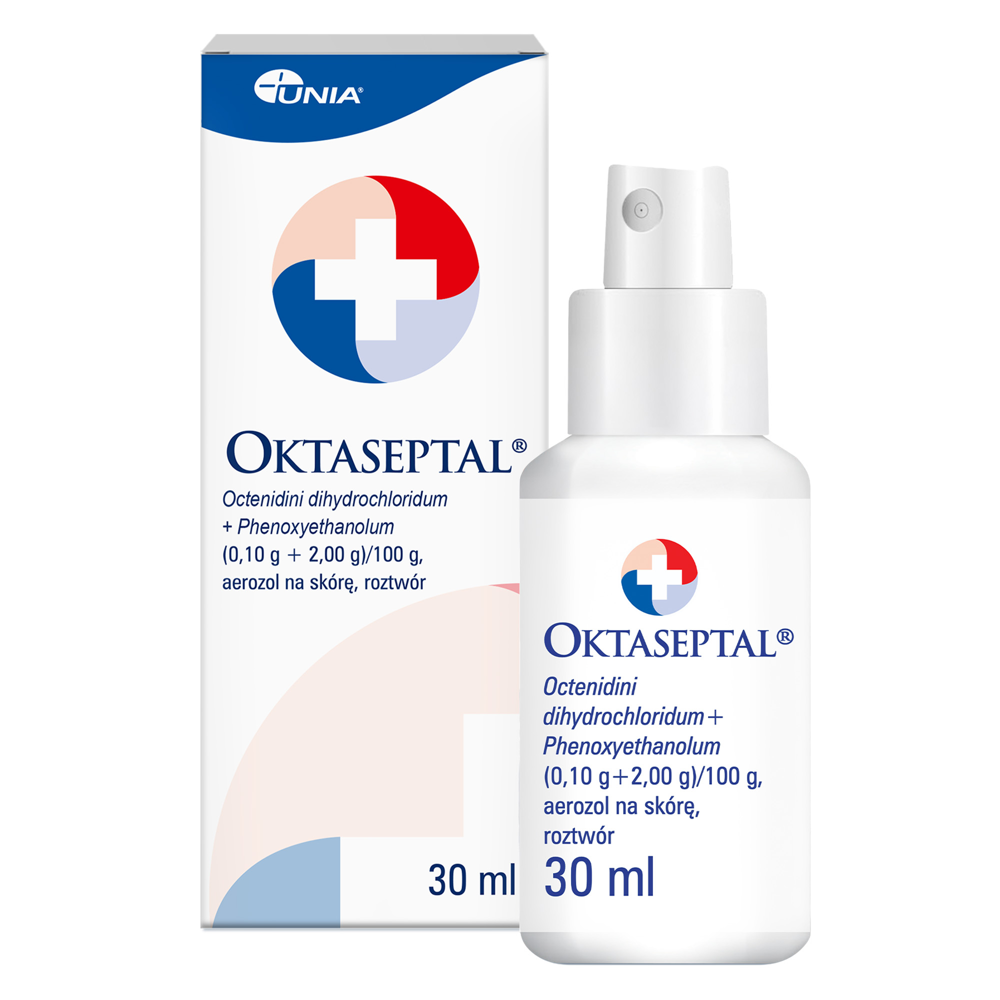 Oktaseptal Aerozol na skórę, 30 ml zdjęcie