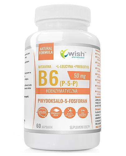 Wish Koenzymatyczna B6 50 mg - 60 kaps. - cena, opinie, wskazania zdjęcie