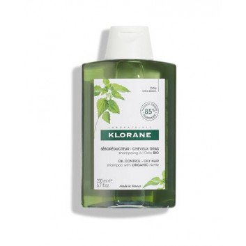 Klorane Szampon z organiczną pokrzywą Seboregulujący - włosy tłuste, 200 ml, cena, opinie, wskazania