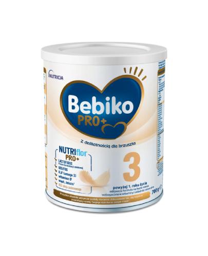 Bebiko PRO+ 3, odżywcza formuła na bazie mleka dla dzieci powyżej 1. roku życia, 700 g zdjęcie