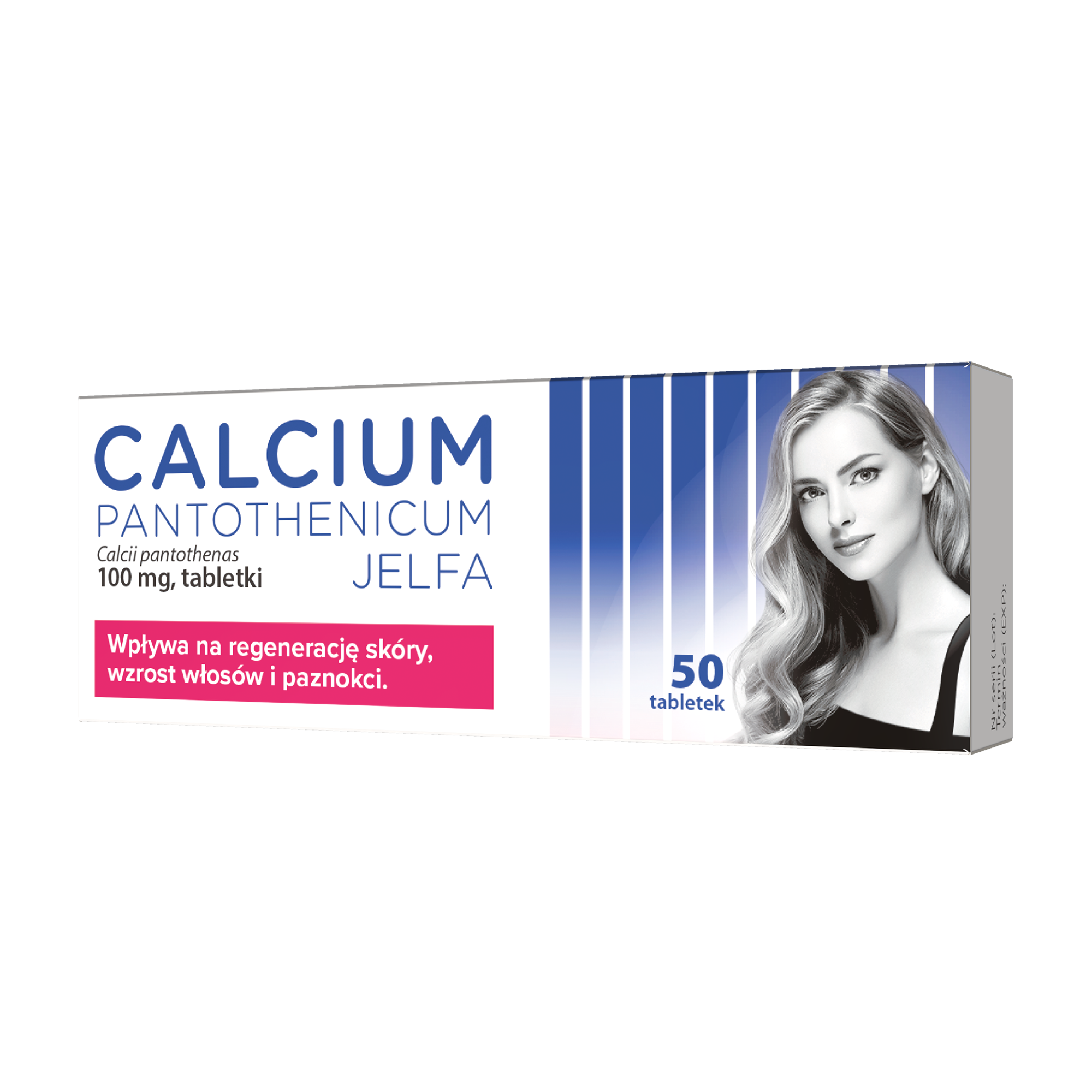 CALCIUM PANTOTHENICUM 100 mg - 50 tabl. zdjęcie
