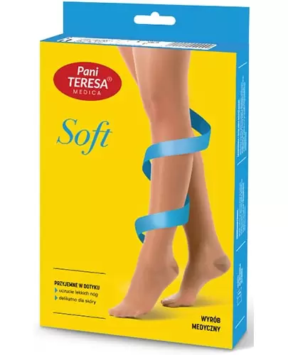 Pani Teresa Soft rajstopy uciskowe jasny beż rozmiar 2 1 para [4841B2] zdjęcie