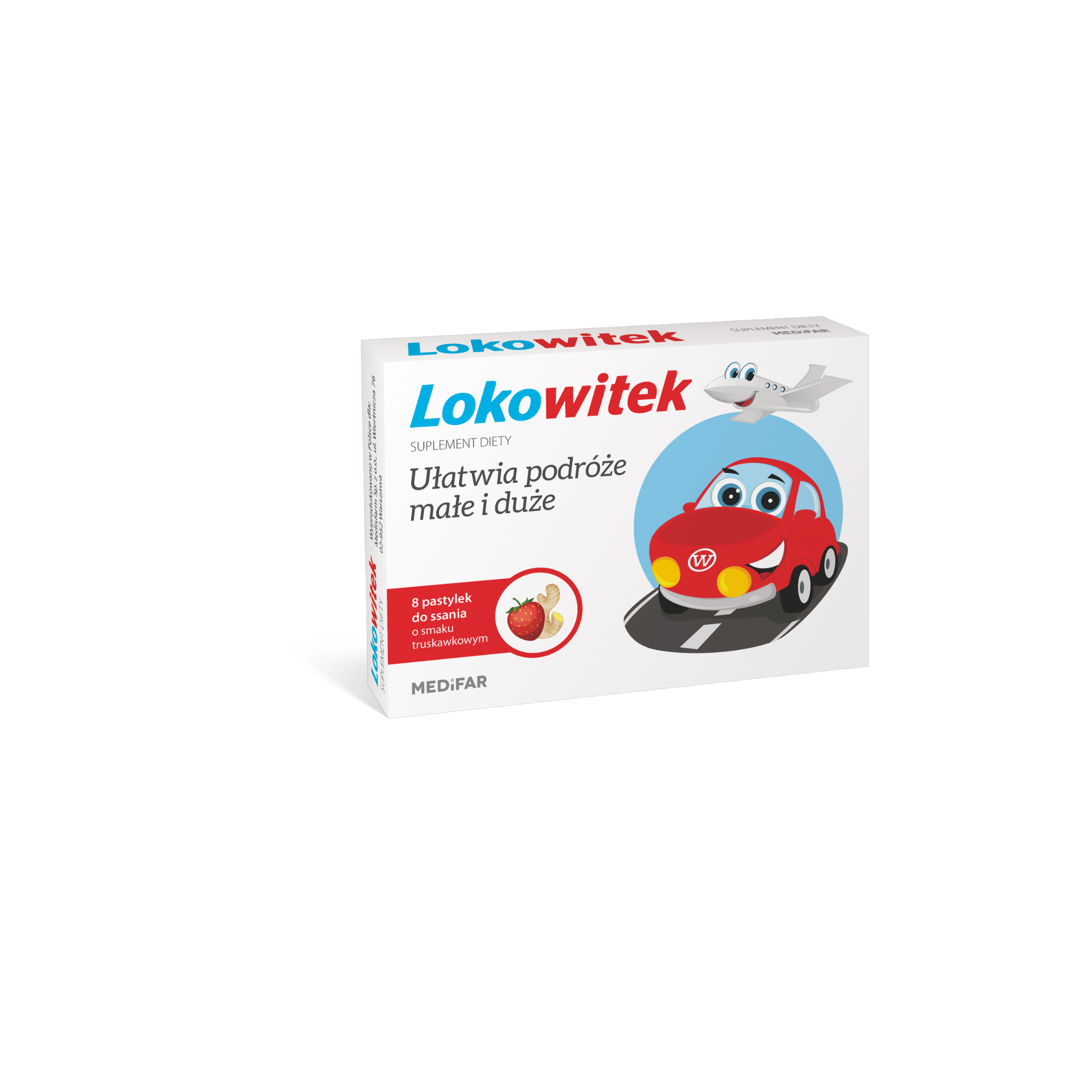 MediFar Lokowitek, 8 pastylek do ssania zdjęcie