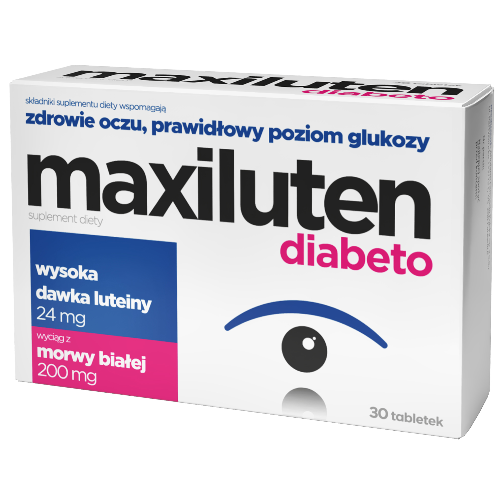 Maxiluten Diabeto, tabletki, 30 sztuk