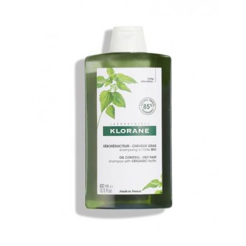 Klorane Szampon z organiczną pokrzywą seboregulujący - 400 ml 