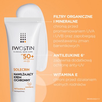 Iwostin Solecrin SPF50+ krem ochronny 50 ml