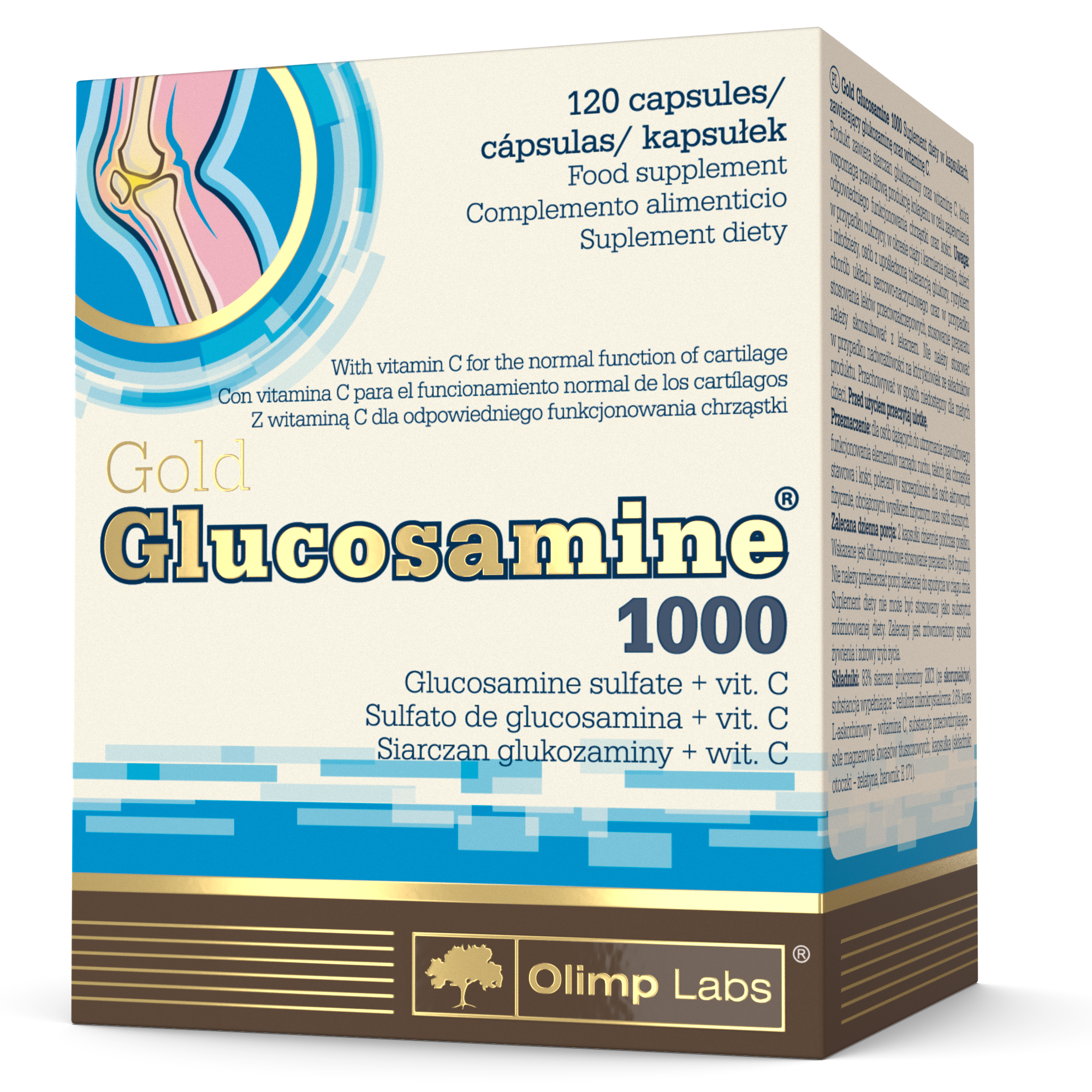 Olimp Gold Glucosamine 1000, kapsułki, 120 sztuk zdjęcie