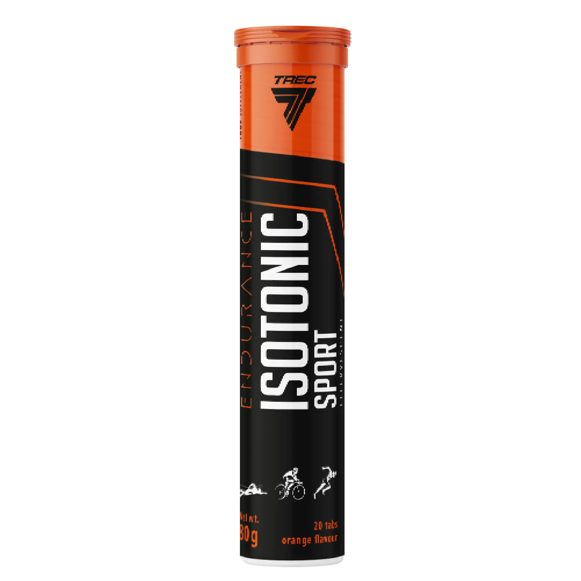 Trec Endurance Isotonic Sport Effervescent  Orange, tabletki musujące, 20 sztuk zdjęcie