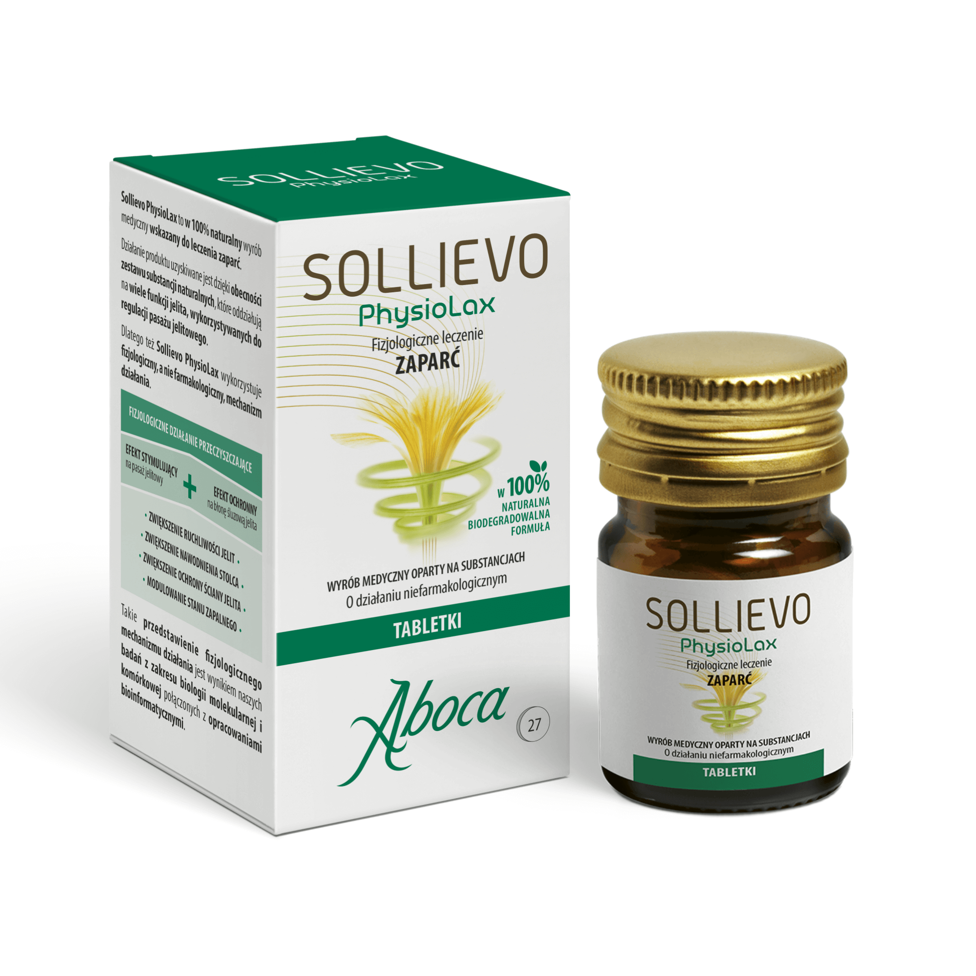 Aboca Sollievo Physiolax 27 tabletek zdjęcie