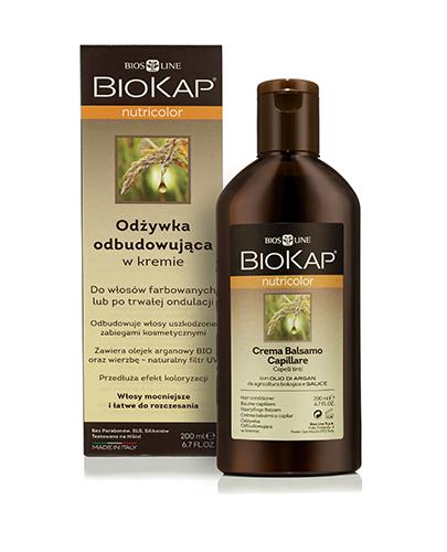 BioKap Nutricolor Odżywka odbudowująca w kremie - 200 ml  zdjęcie