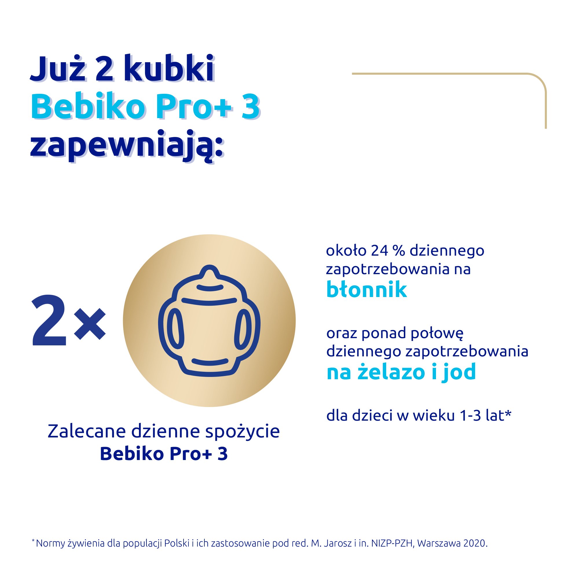 Bebiko PRO+ 3 odżywcza formuła na bazie mleka dla dzieci powyżej 1. roku życia, 700 g
