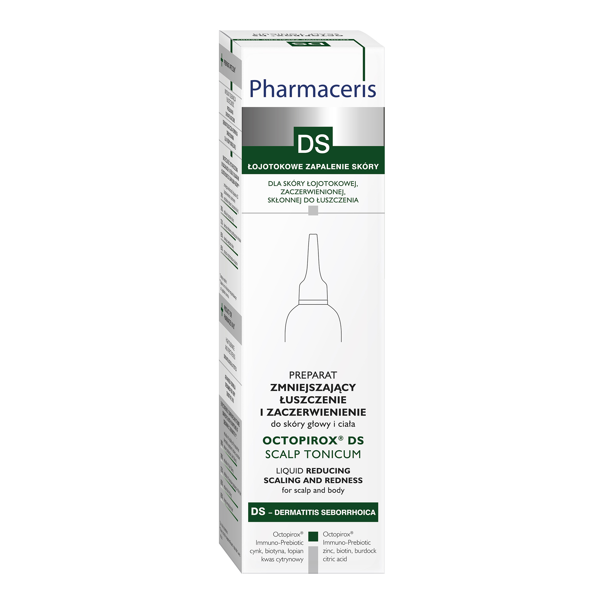 Pharmaceris DS Octopirox, preparat zmniejszający łuszczenie i zaczerwienienie do skóry głowy i ciała, 100 ml zdjęcie