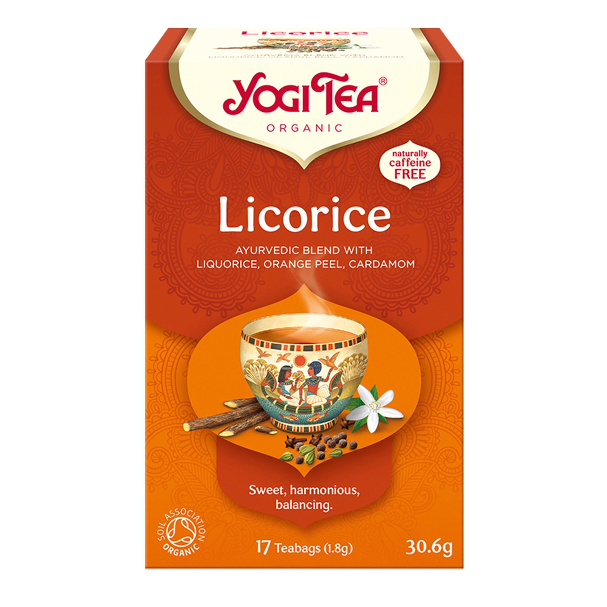 Yogi Tea Organic LICORICE Lukrecja BIO - 17 sasz. zdjęcie