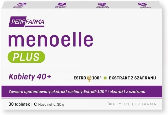 Menoelle Plus, 30 tabletek
