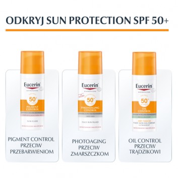Eucerin Sun Hydro Protect SPF 50+ Ultralekki Nawilżający Fluid ochronny, 50 ml